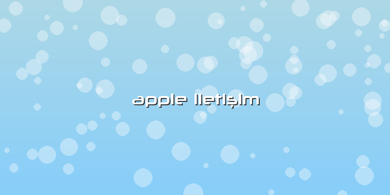 Apple Iletişim