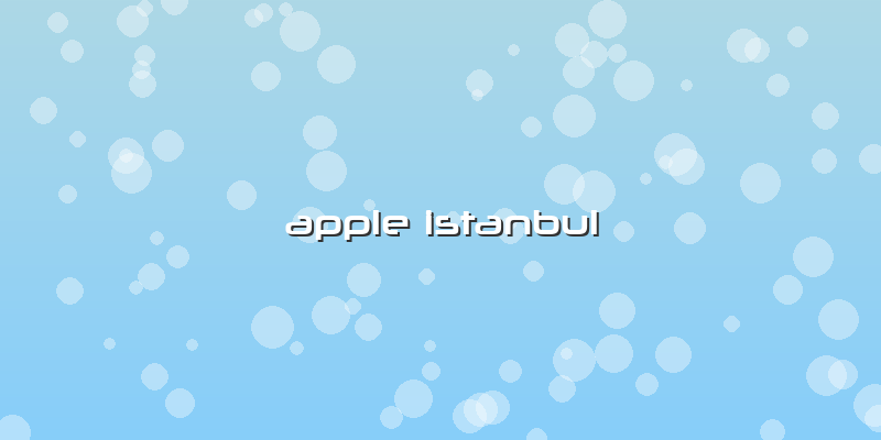 Apple Istanbul