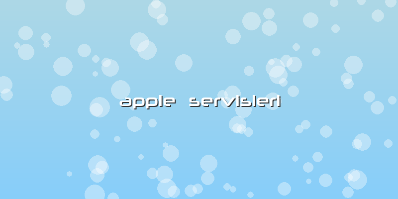 Apple  Servisleri