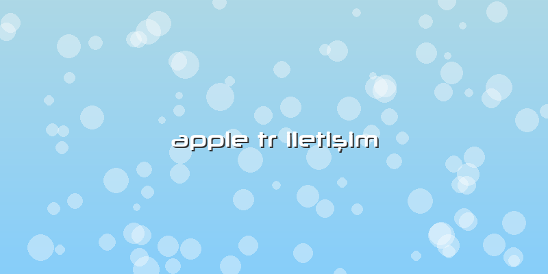 Apple Tr Iletişim