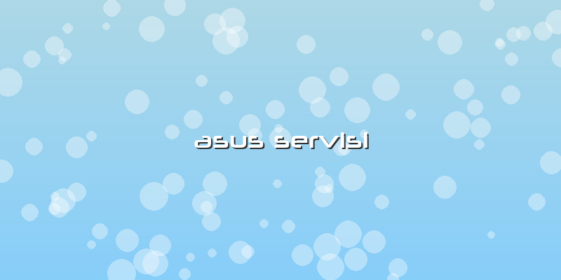 Asus Servisi