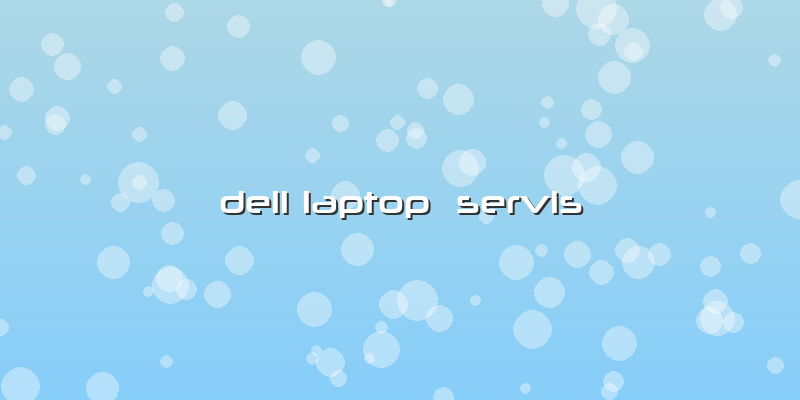 Dell Laptop Servis