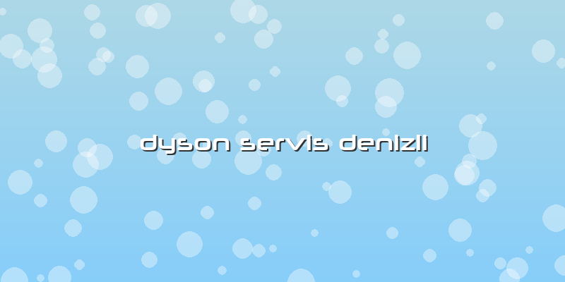 Dyson Servis Denizli