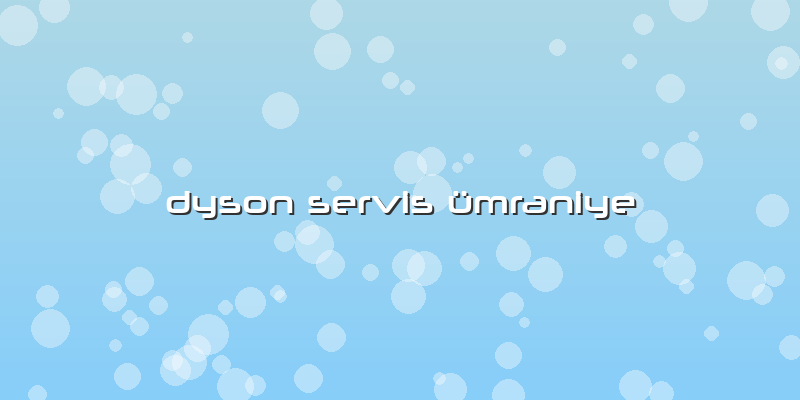 Dyson Servis ümraniye