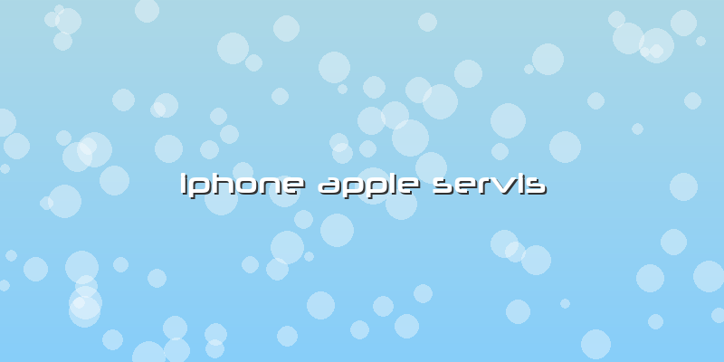 Iphone Apple Servis