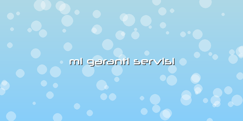 Mi Garanti Servisi