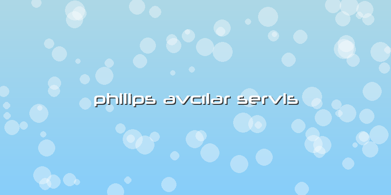 Philips Avcılar Servis