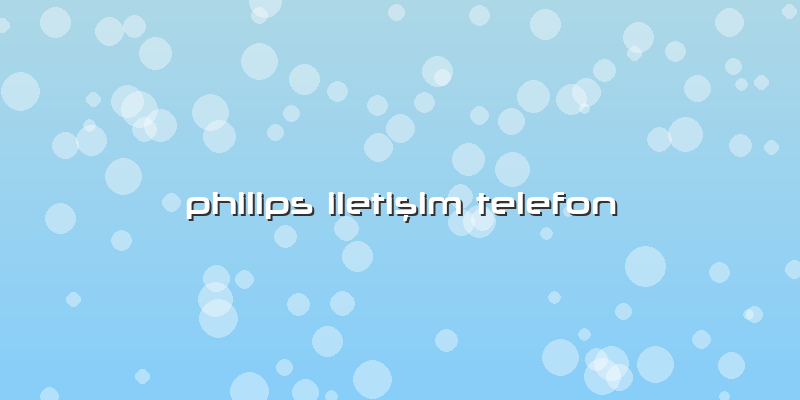 Philips Iletişim Telefon