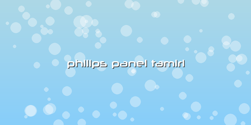 Philips Panel Tamiri