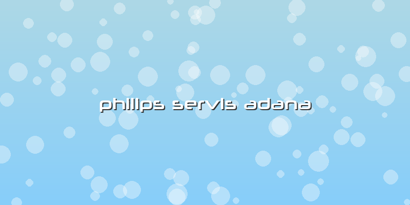 Philips Servis Adana