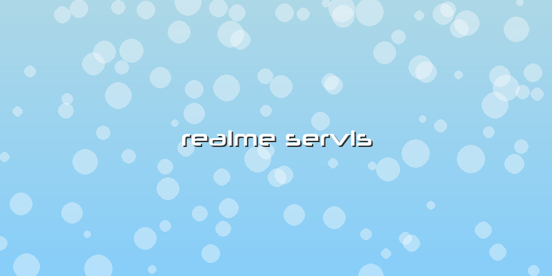 Realme Servis