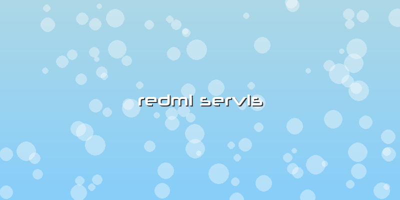 Redmi Servis