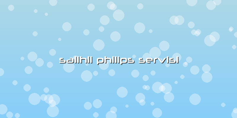 Salihli Philips Servisi