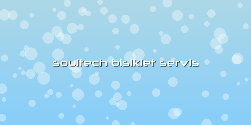 Soultech Bisiklet Servis