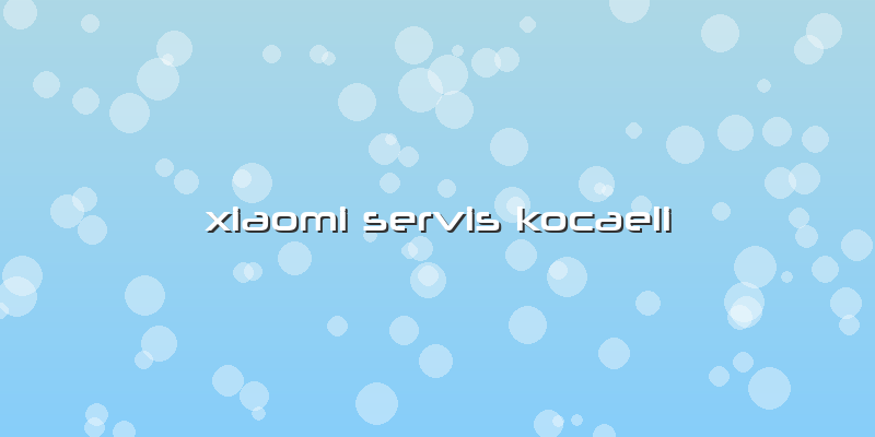 Xiaomi Servis Kocaeli